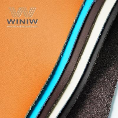 China Leading 1.4mm Imitation Leather Microfiber PU Interiors Material For Automotive Supplier