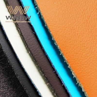 China Leading 1.2mm Micro Fiber Faux Fabric Imitation Auto Floor Pads Making Leather Supplier