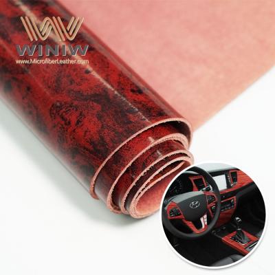 Microfiber Faux Leather PU Material For Auto